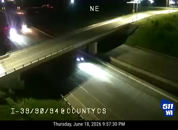 I-39/90/94 at County CS