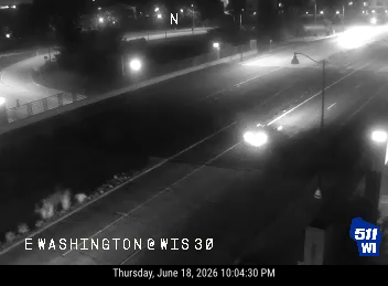 E Washington Ave at WIS 30
