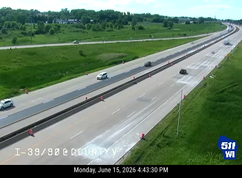 I-39/90/94 at County V