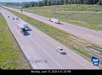 I-39/90 at County N