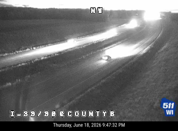I-39/90 at County B