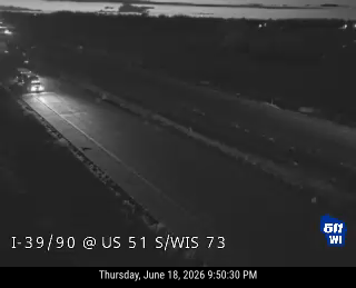 I-39/90 at US 51 S/WIS 73