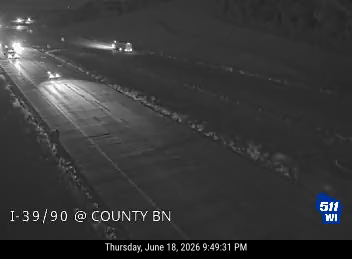 I-39/90 at County BN