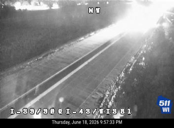 I-39/90 at I-43/WIS 81