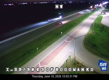 I-39/90 at S of Woodman Rd