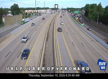 US 12/18 at E of Verona Rd (Flex)