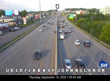 US 12/18 at W of John Nolan Dr (Flex)