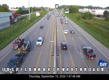 US 12/18 WB at E of West Broadway (Flex)