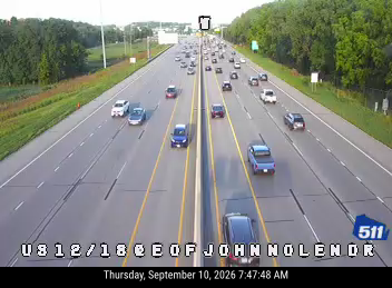 US 12/18 at E of John Nolan Dr (Flex)