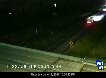 I-39/US 51 at County HH