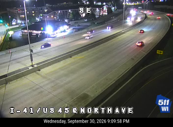 I-41/US 45 at North Ave