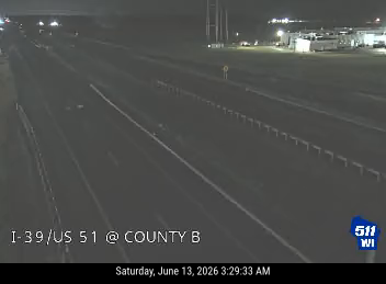 I-39/US 51 at County B