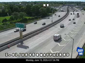 I-41/US 45 at Mayfair Rd